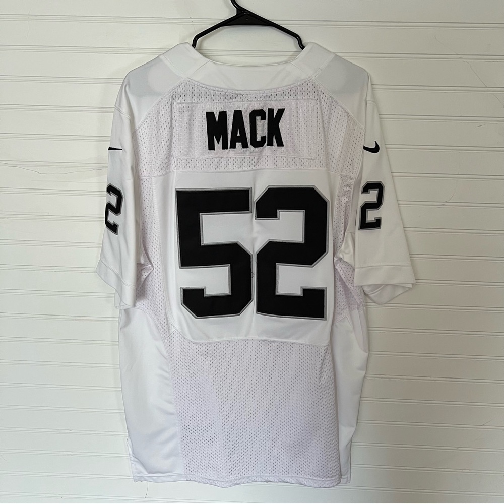 Mens Nike On Field NFL Jersey Sz 48 KHALIL MACK Raiders NFL Football Jersey - Picture 2 of 11